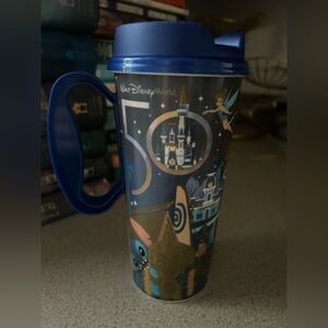Disney Blue 50th Anniversary Mug